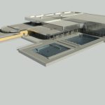 Construction du centre de surveillance du satellite européen